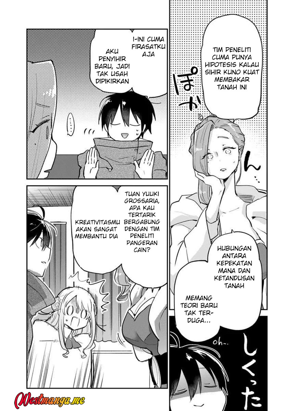 Henkyou Gurashi no Maou Chapter 55 Bahasa Indonesia